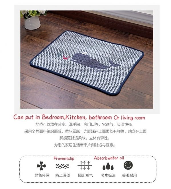 北欧全棉地垫 Cotton Floormat - Image 7