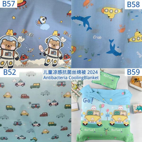 Silk Cotton Cooling Blanket For Kids - Image 7
