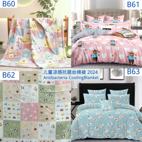 Silk Cotton Cooling Blanket For Kids - Image 6